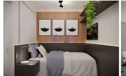 Apartamento com 2 quartos à venda na Rua Alves de Almeida, 1073, Chácara Belenzinho, São Paulo, 37 m2 por R$ 266.000