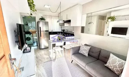 Apartamento com 2 dormitórios à venda, 40 m² por R$ 320.000,00 - Chácara Santo Antônio (Zona Leste)