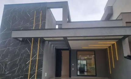 Casa térrea para venda com 3 suítes no cond. mosaico essence em mogi das cruzes
