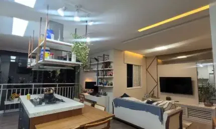 Apartamento mobiliado para venda 2 dormitórios no residencial phoenix em mogi.
