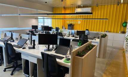 Sala comercial para locação com 145m² no Helbor Concept Life no Jardim Armênia.
