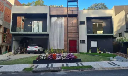 Sobrado para venda com 4 suítes no residencial granja anita em mogi das cruzes