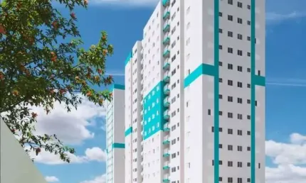 Apartamento Studio novo para venda com 26m² no Residencial Le Vin Garden em Mogi