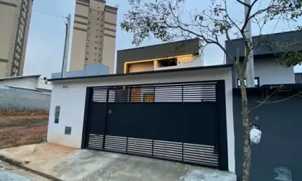 Casa térrea nova para venda com 3 dormitórios na vila di césar em mogi.