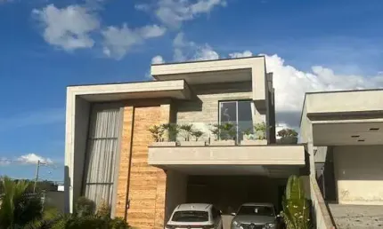 Sobrado para venda com 4 suítes e piscina no condomínio mosaico essence.