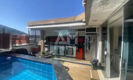Cobertura com 3 quartos à venda na rua teodoro da silva, vila isabel, rio de janeiro, 130 m2 por r$ 950.000