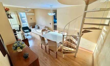 Cobertura com 2 quartos à venda na Rua Barão de Pirassinunga, Tijuca, Rio de Janeiro, 140 m2 por R$ 850.000