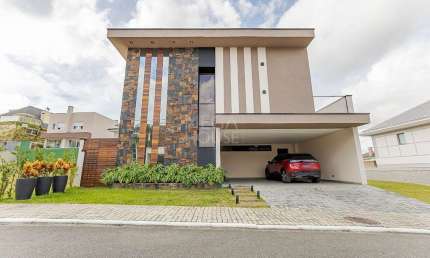 Casa em condomínio fechado com 3 quartos à venda na Rua Hermenegildo Luca, Santa Felicidade, Curitiba