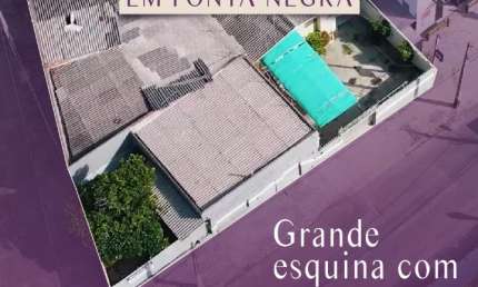 Oportunidade com área de grande esquina em Ponta Negra