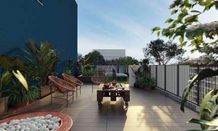 More próximo ao Parque Bacacheri!! Apartamento Garden 2 quartos. 1 suíte. 1 vaga. 58 m² + 37,15 m² de Garden.