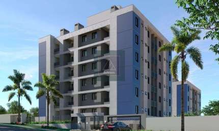 ECOVILLE - Apartamento 2 quartos. 1 suíte. 1 vaga. 55,91 m². Face Norte