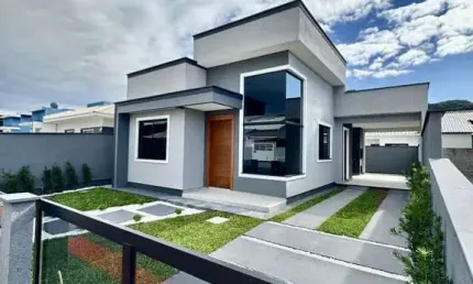 Casa para venda em palhoça, bela vista, 3 dormitórios, 1 suíte, 2 banheiros, 2 vagas
