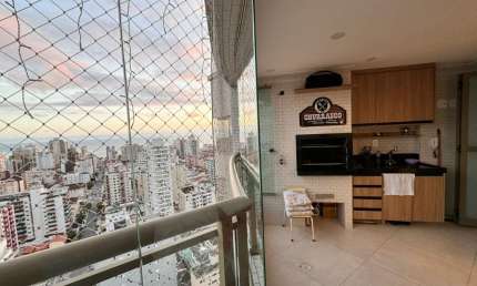 Cobertura com 2 quartos à venda na Avenida Marechal Maurício José Cardoso, 800, Canto do Forte, Praia Grande