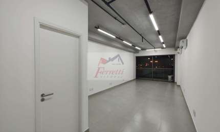 Sala comercial pronta para trabalhar ao lado do Porto em Valongo, Santos/SP