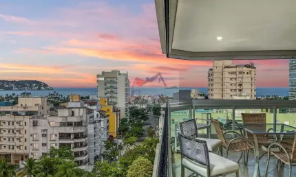 Apartamento com 3 suítes à venda na região da brunela em enseada, guarujá/sp