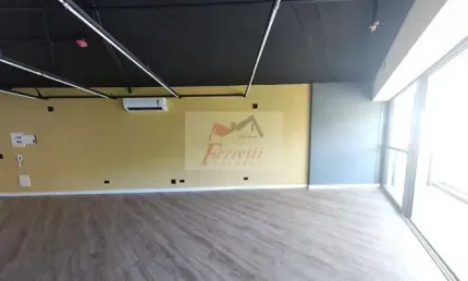 Sala comercial com 51,53m² para venda  em edifício em valongo, santos/sp