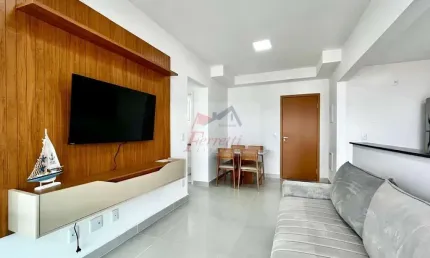 Apartamento com 2 dormitórios pronto a 50 metros da praia dos astúrias, guarujá/sp