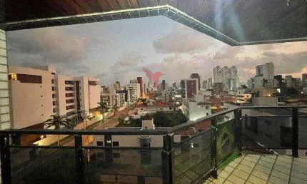 Apartamento de 3 quartos a 200 mts da praia do bessa, varandão.1 suite, 1 vaga de garagem