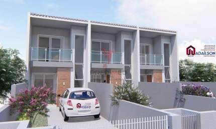 SOBRADOS COM 2 DORMITÓRIOS À VENDA, A PARTIR R$ 449.989,10 - BAIRRO SERRARIA - SÃO JOSÉ/SC