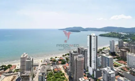 Apartamento de 3 suites e 2 vagas de garagem,  sacada gourmet, em porto belo, perequê