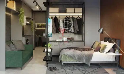 Vende-se flat de luxo na beira-mar do Jardim Oceania