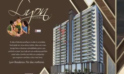 Apartamentos no Edifício Lyon Residence - Em São Jose - Floripa SC