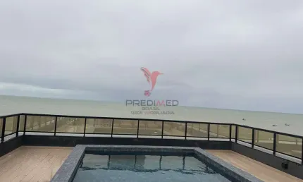 Vende-se flat na beira-mar do bessa, vista definitiva, pronto para rentabilizar