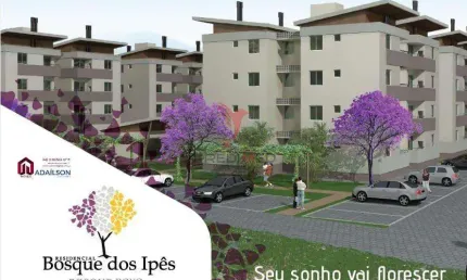 Apartamento a Venda novo 02 dormitórios com Sacada - Prado - Biguaçu/SC R$ 239.990.70