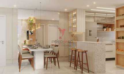 Apartamentos em construção na Praia do Futuro a excelente preço. Sinal desde 7695 reais
