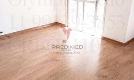 Apartamento na Vila Olimpia, com sacada em rua tranquila