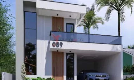 Lançamento Casa 2 dormitórios 2 suítes. Entrada parcelada, em Florianópolis . Exclusivo
