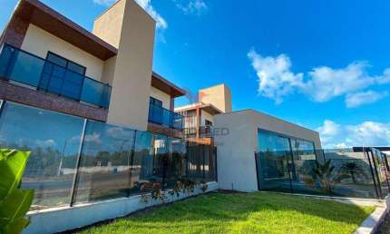 Casa em condomínio fechado com 3 quartos à venda na Via Litorânea, Ponta de Campina, Cabedelo
