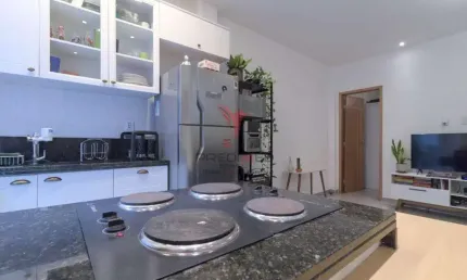 Botafogo 2 quartos mobiliado reformado piso porcelanato condomínio R$180,00