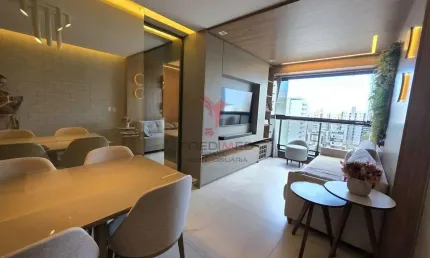 Apartamento maravilhoso no jardim oceania, reformado, projetado, ambientado e mobiliado