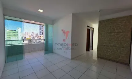 Apartamento incrível no bessa a apenas 200m do mar, varanda, 2 vagas de garagem