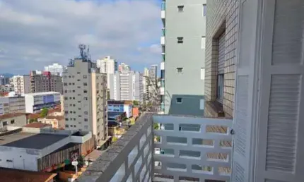 Apartamento para venda em santos, embaré, 1 dormitório, 1 banheiro