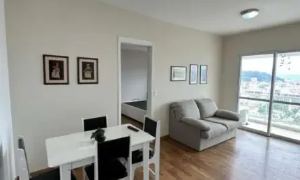 Apartamento para Venda em Santos, Boqueirão, 1 dormitório, 1 suíte, 2 banheiros, 1 vaga