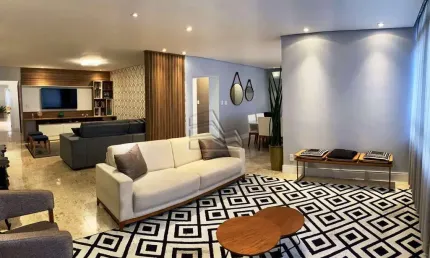 Apartamento para Venda em Santos, Boqueirão, 4 dormitórios, 2 suítes, 5 banheiros, 1 vaga