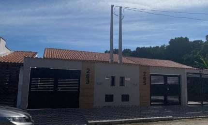 Casa para Venda em Itanhaém, Nossa Senhora do Sion, 2 dormitórios, 1 suíte, 2 banheiros, 1 vaga