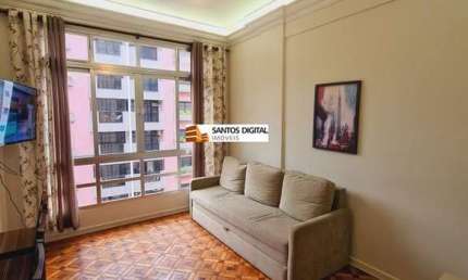 Apartamento para Locação em São Vicente, Itararé, 1 dormitório, 1 banheiro, 1 vaga