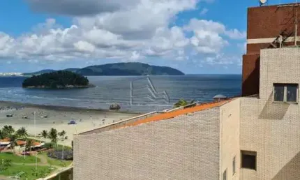 Apartamento para venda em são vicente, itararé, 1 dormitório, 1 banheiro, 1 vaga