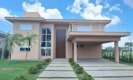 Sobrado com 5 dormitórios à venda, 450 m² por R$ 5.800.000,00 - Condomínio Fazen