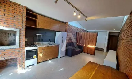 Loft com 1 dormitório para alugar, 45 m² por R$ 3.210,00/mês - Campeche Leste - Florianópolis/SC