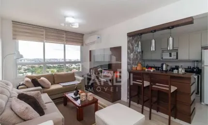 Apartamento com 3 quartos à venda na Rua Attílio Bilibio, 251, Jardim Carvalho, Porto Alegre por R$ 529.900
