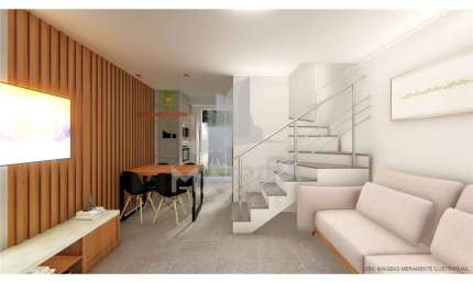Casa em condomínio fechado com 2 quartos à venda na Rua Miguel Ascoleze, 125, Vila Nova, Porto Alegre por R$ 289.000