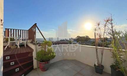 Cobertura com 1 quarto à venda na Avenida Jacuí, 1201, Cristal, Porto Alegre por R$ 375.000