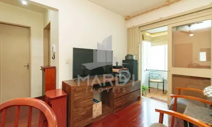 Apartamento com 1 quarto à venda na Avenida Padre Cacique, 46, Praia de Belas, Porto Alegre por R$ 225.000