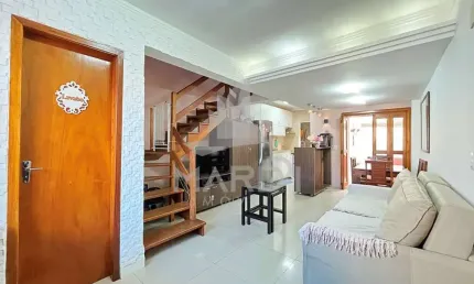Casa em condomínio fechado com 3 quartos à venda na rua landel de moura, 2225, tristeza, porto alegre por r$ 460.000