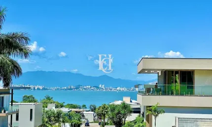 Terreno com vista mar à venda em condomínio fechado no cacupé – florianópolis/sc