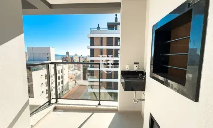 Apartamento novo com vista para o mar no centro de florianópolis